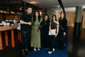 Melbourne wedding planner Gee and her team on the day at QT Hotel Melbourne CBD – Gee What a Wedding
